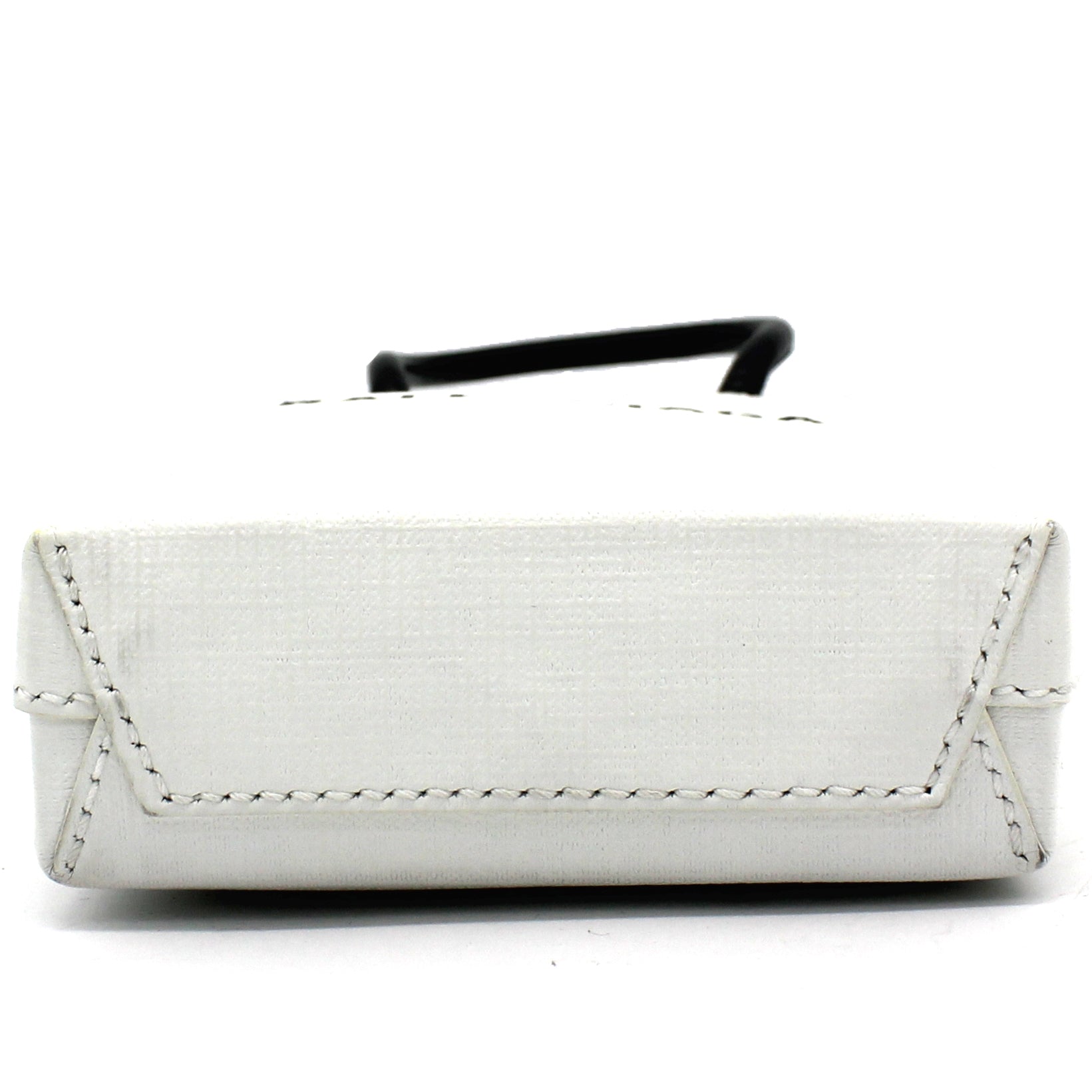 Balenciaga White Papier A5 Leather Tote Bag Pony-style calfskin ref.329595  - Joli Closet