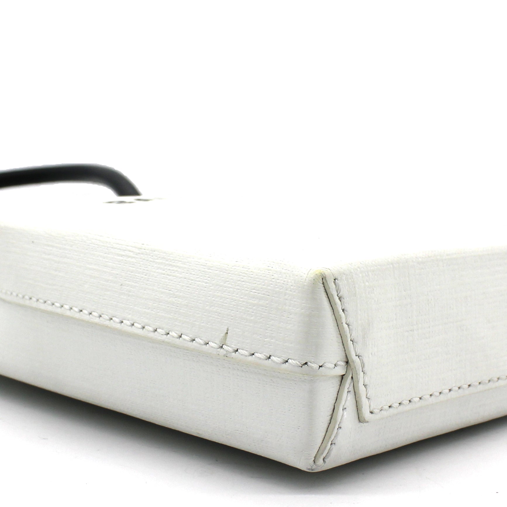 Balenciaga White Papier A5 Leather Tote Bag Pony-style calfskin ref.329595  - Joli Closet