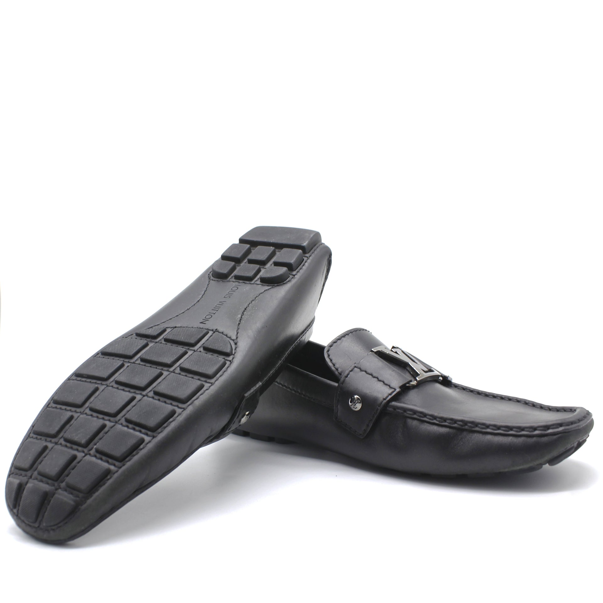 Mens size 11 12 Louis Vuitton moccasin loafers  Italian shoes for men  Dress shoes men Mens casual leather shoes
