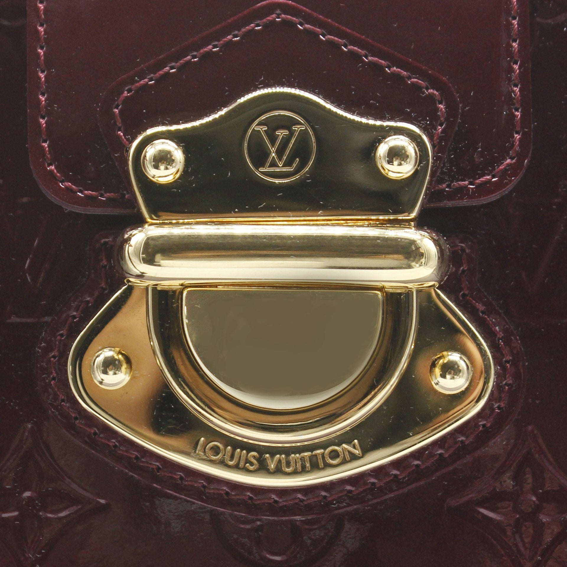 Louis Vuitton, Bags, Vuittonamarante Monogram Vernis Melrose Ave