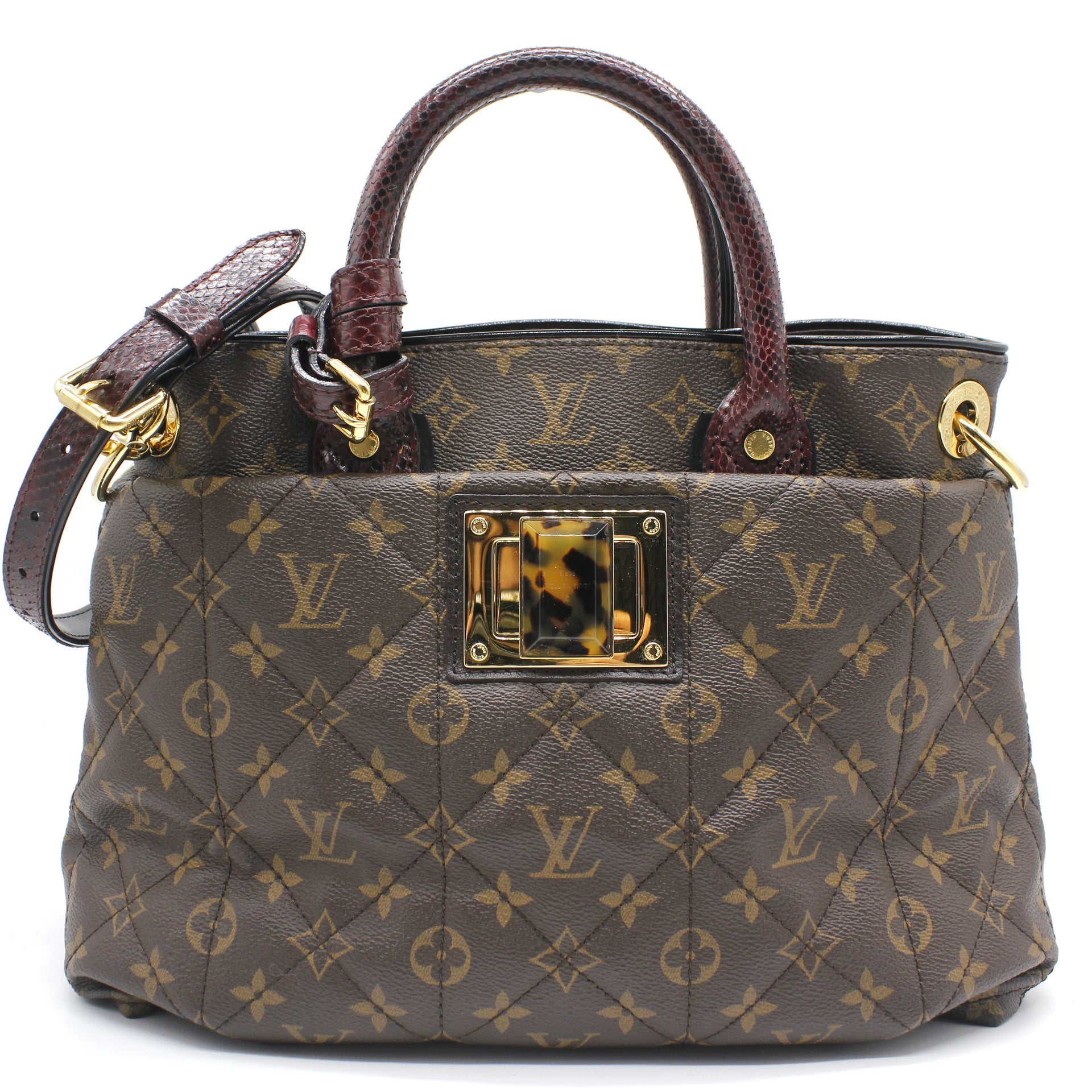Louis Vuitton, Bags, Lv Artsy Python Mm Monogram Exotique Like New