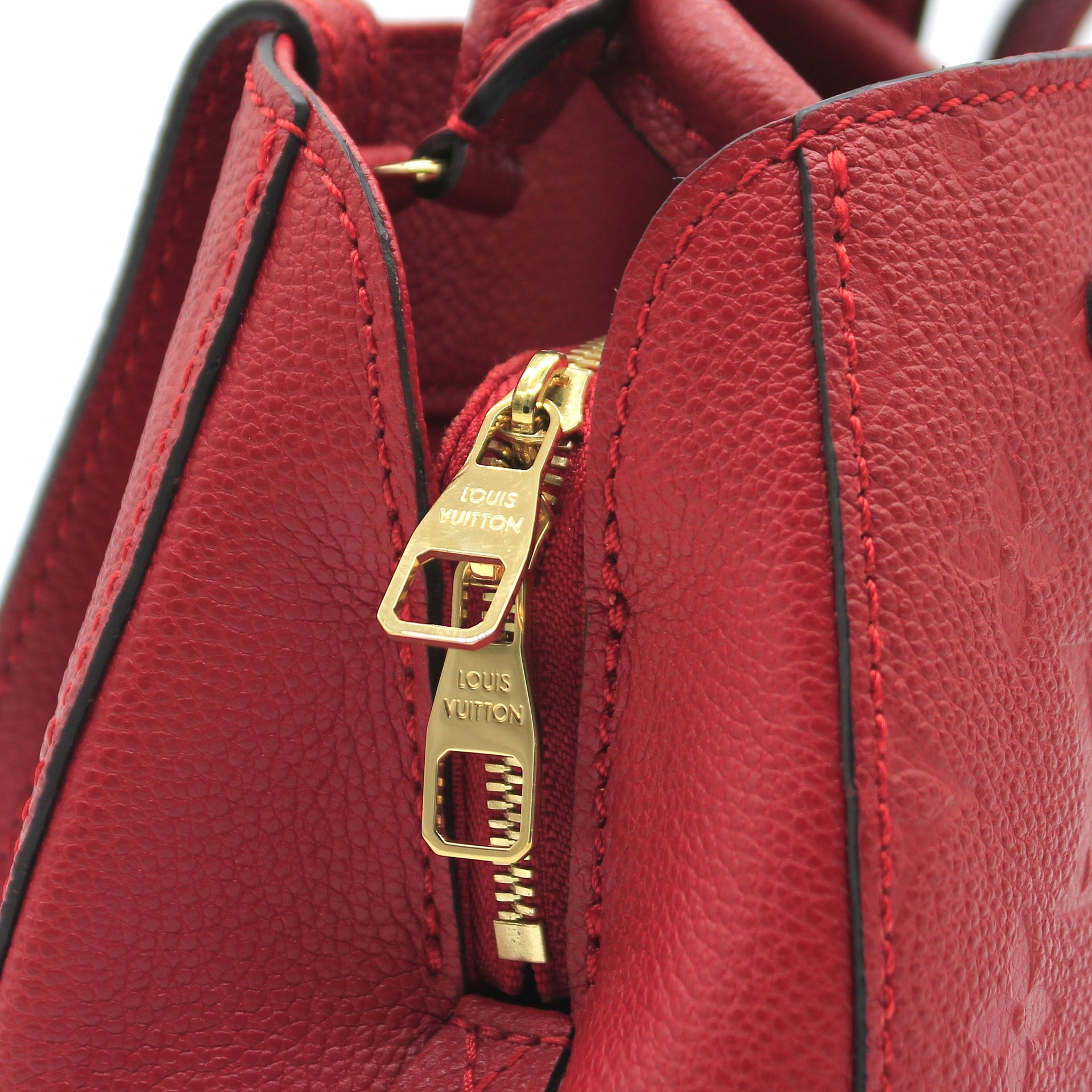 LOUIS VUITTON Dahlia Empreinte Leather Montaigne BB Shoulder Bag