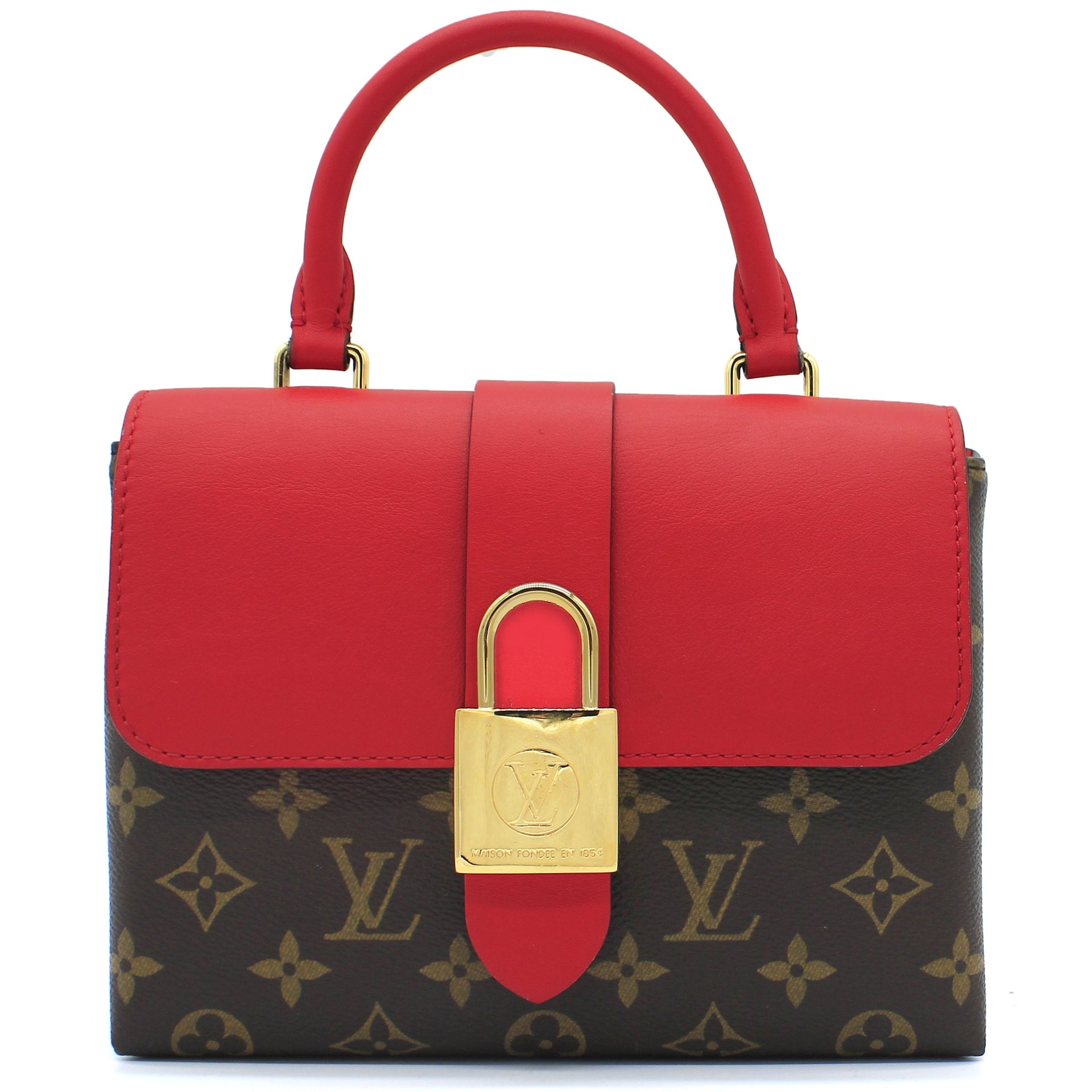Louis Vuitton Locky Bb in Red