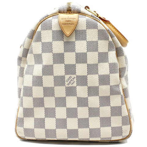 Men's Bag, Imla Shop - Louis Vuitton Damier Azur Speedy 30 Boston