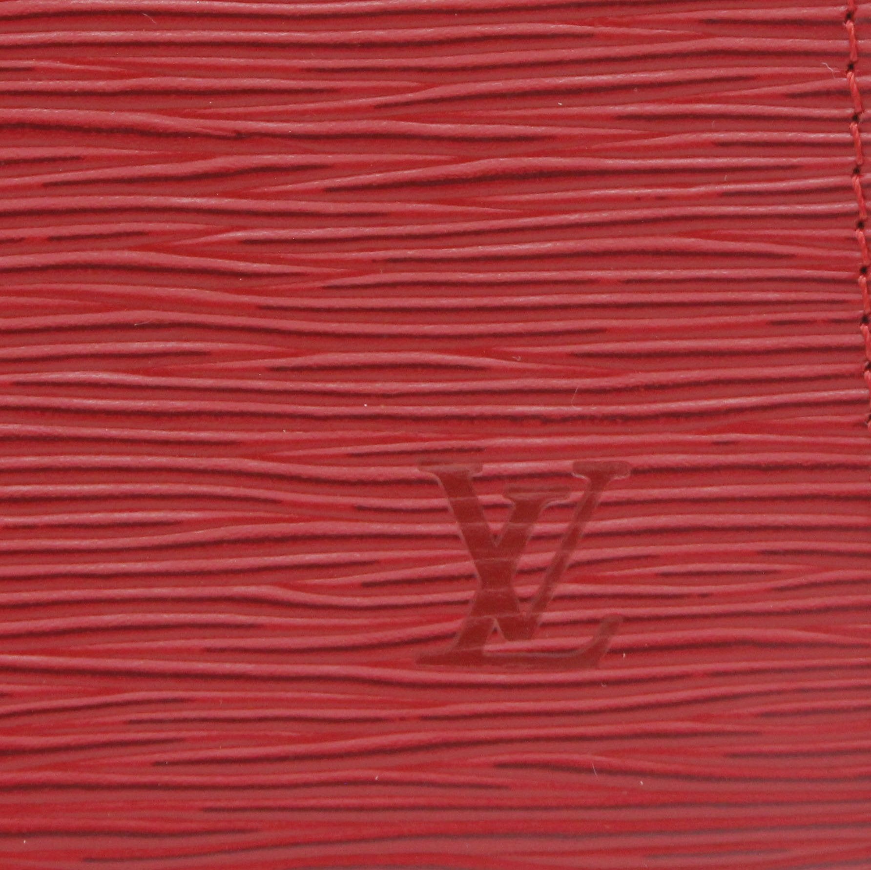 LOUIS VUITTON Epi Pochette Ceinture Tilsitt Belt Pouch Red 1135365