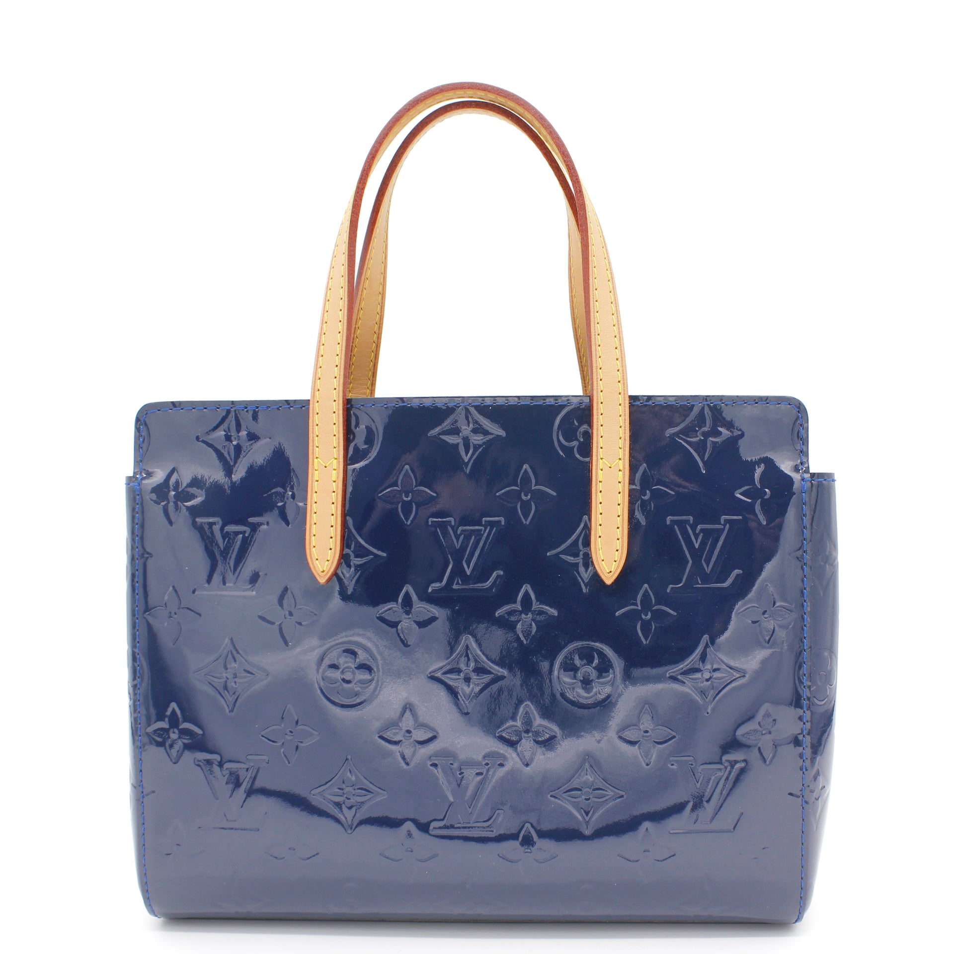 Louis Vuitton Catalina Handbag Monogram Vernis BB Neutral 1554481