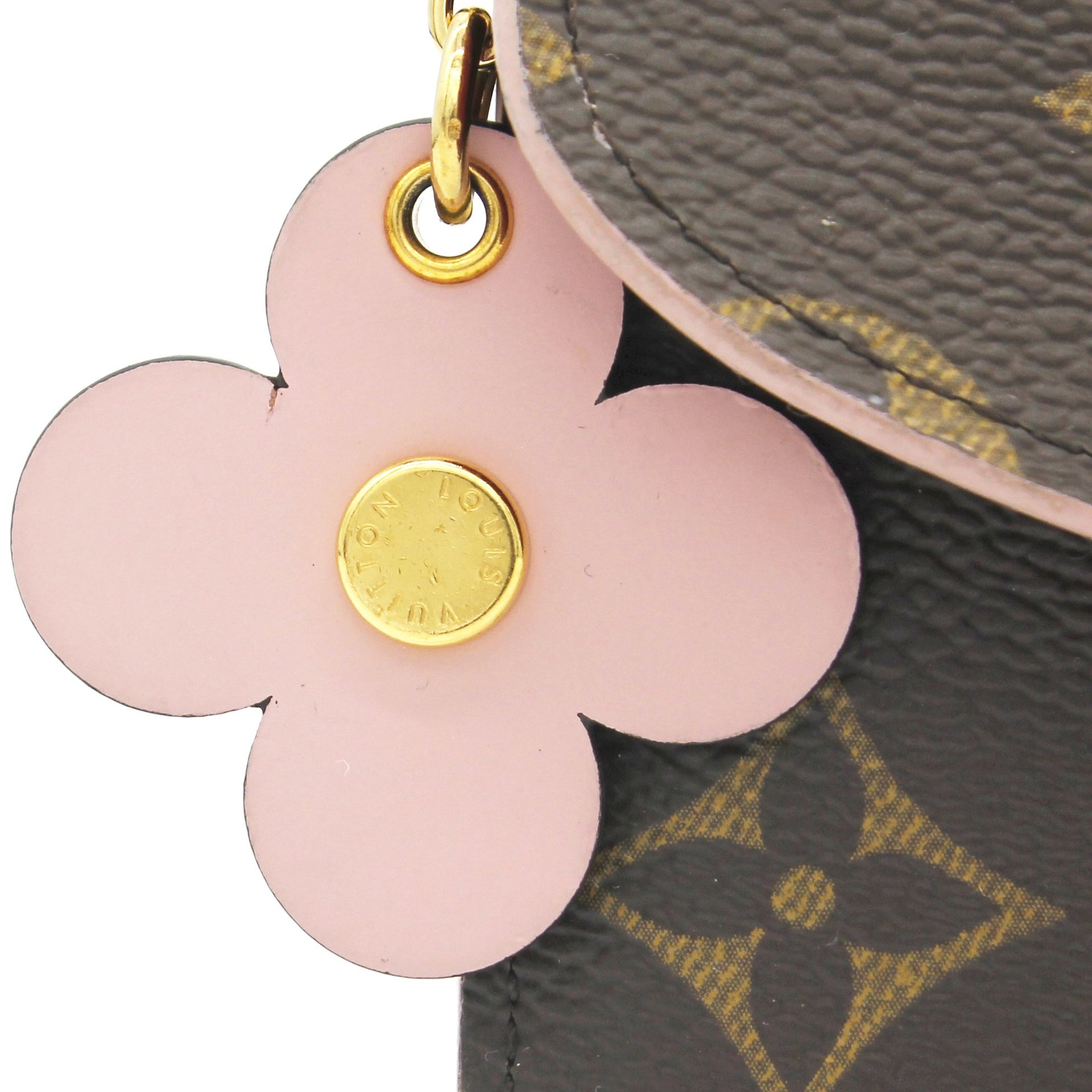 Louis Vuitton Monogram Bloom Flower Emilie Wallet Fuchsia