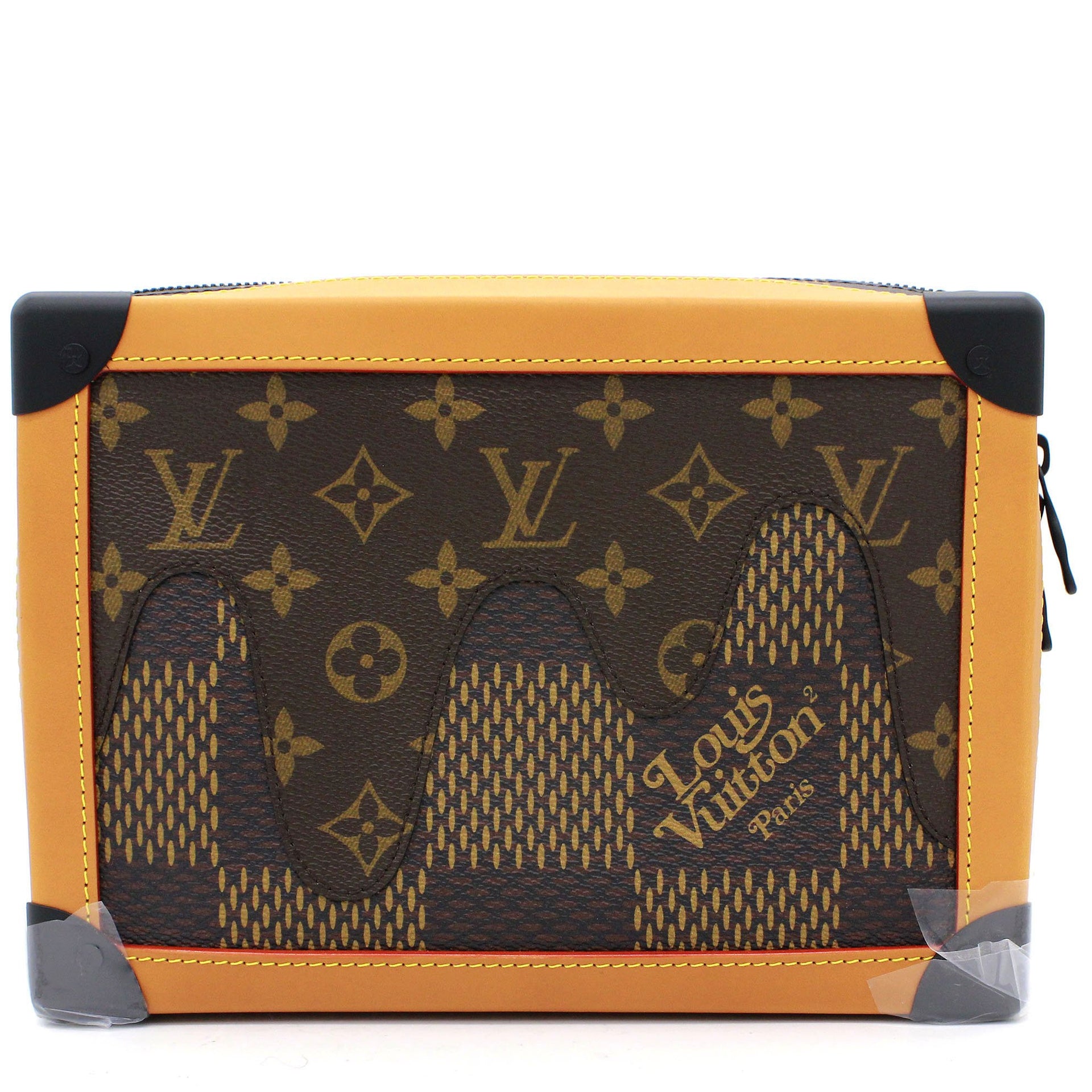 Buy Louis Vuitton x Nigo e Sling Bag Damier Ebene Giant Brown Online  in Australia