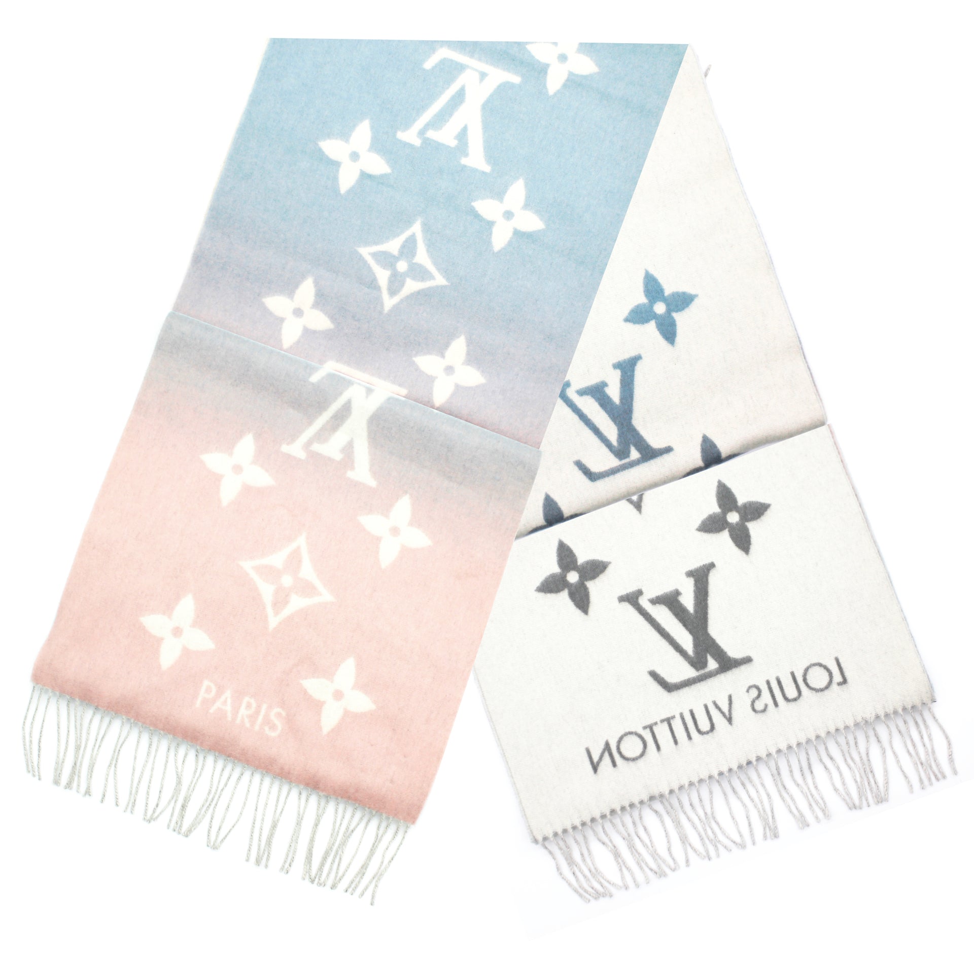 Louis Vuitton Reykjavik gradient scarf