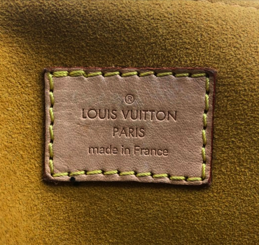 Louis Vuitton Pink Monogram Denim Neo Speedy Brown Beige Leather